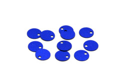 10 Gram - 8 mm, Plastik Payet Pul, Yan Delik Takı, Kumaş ve Süsleme Pulu ( 10 Gram - Yaklaşık 460 Adet ) - 14